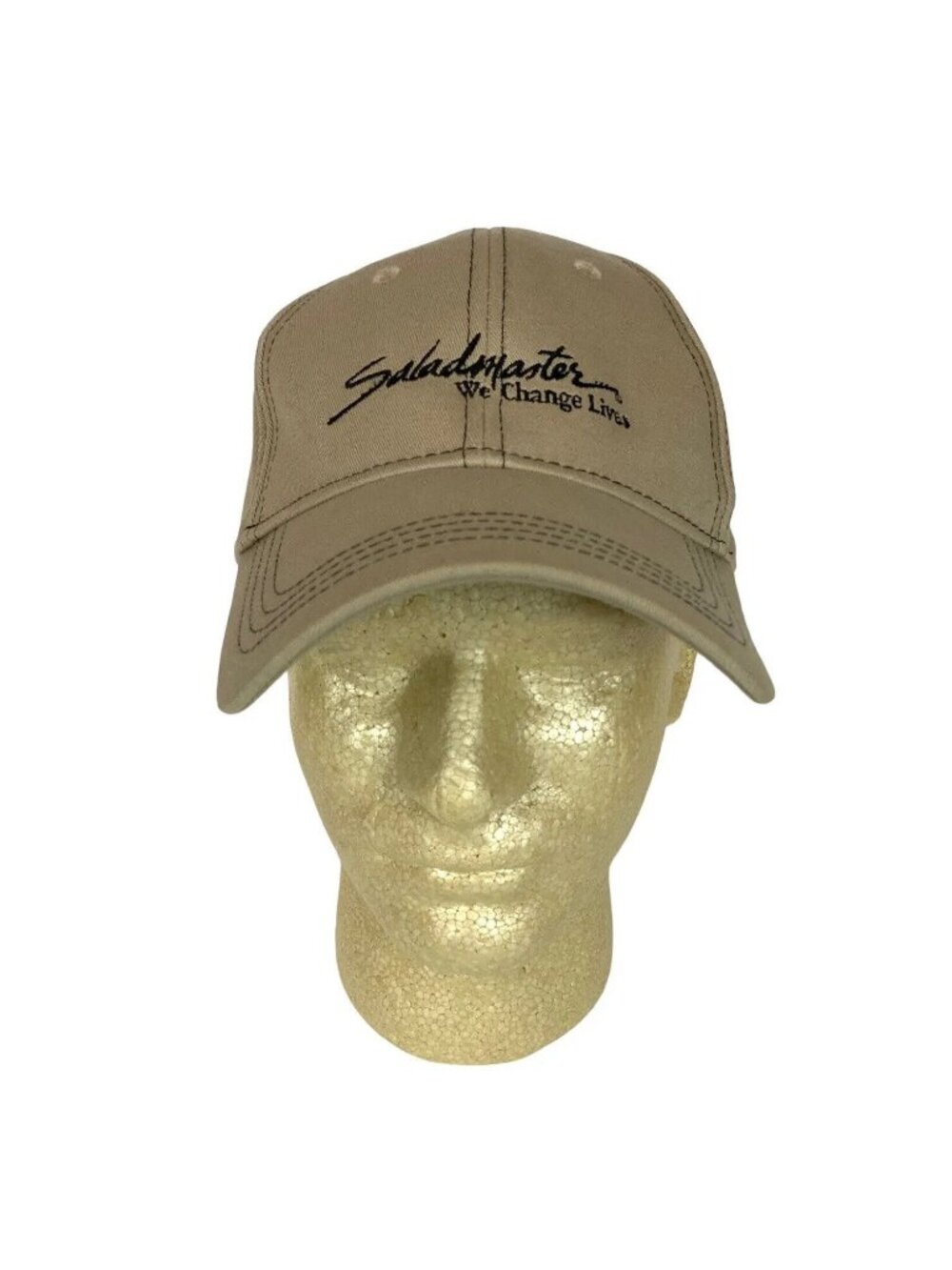 Saladmaster We Change Lives Cap America Adjustable Khaki Cotton Baseball Hat